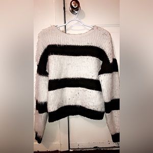 SHEIN stripped warm sweater